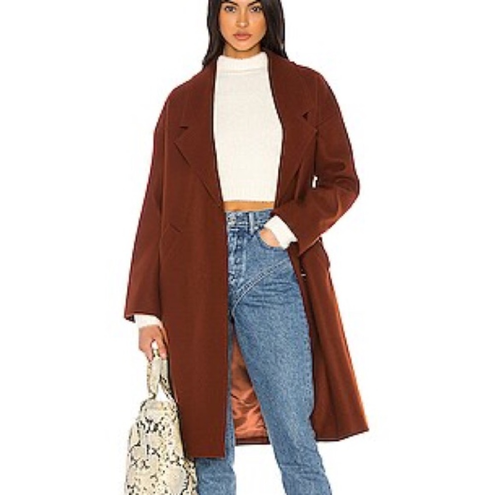 Kendall & Kylie Drop Shoulder Coat
